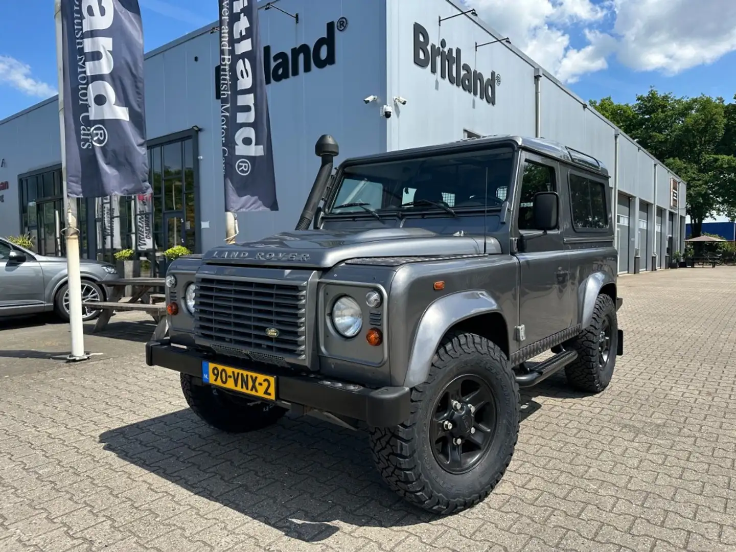 Land Rover Defender 90 2.4 TD4 X-Tech bj2008 72.000KM *Airco *NL auto Gris - 1