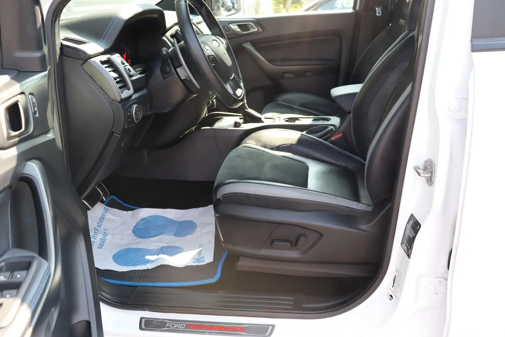 Ford Ranger Raptor Doppelkabine 4x4 Vollleder/ AHK Blanc - 2