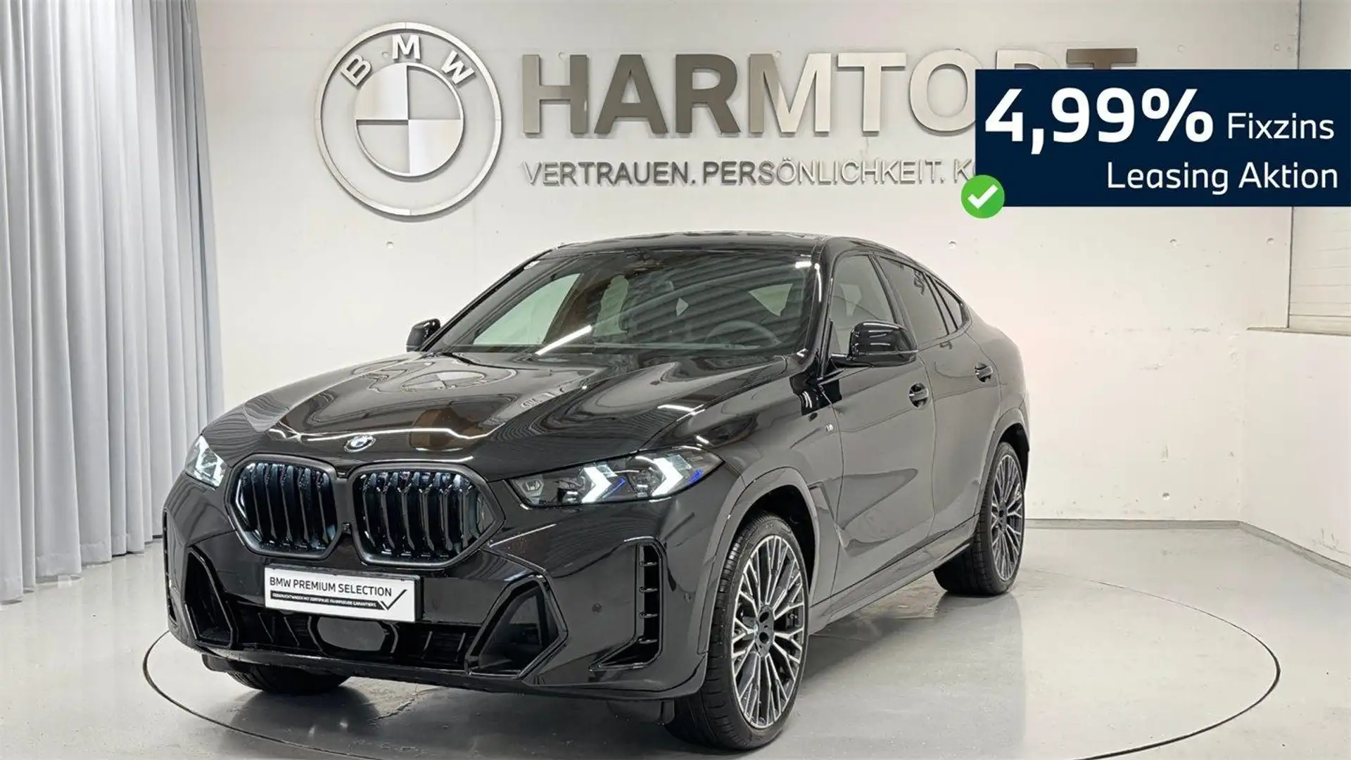 BMW X6 xDrive30d Noir - 1
