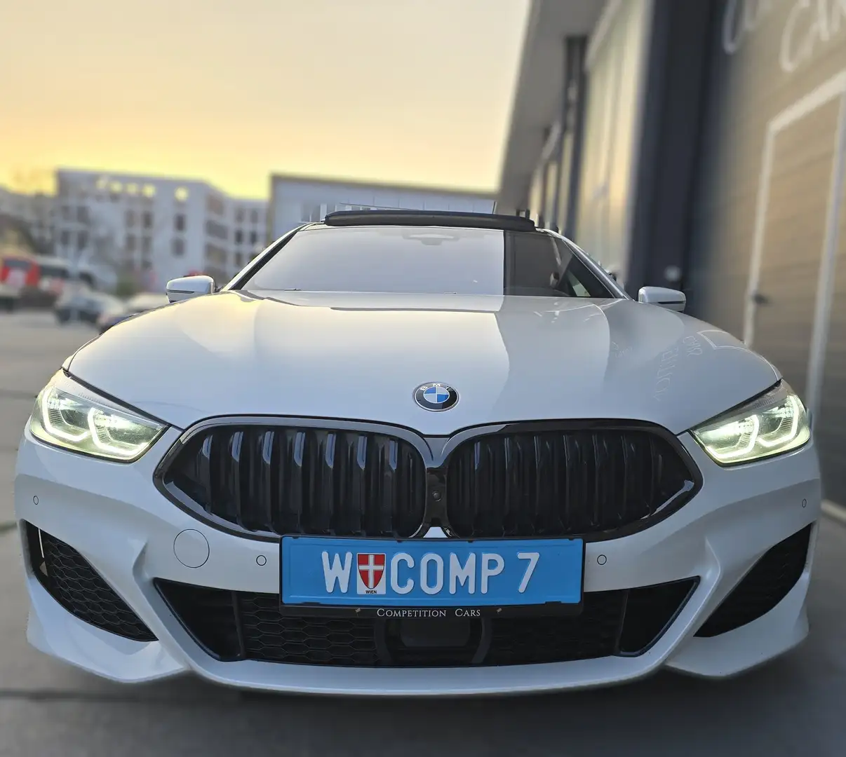 BMW 840 840d*M-PAKET, xDrive, PANO, LASER, HARMAN, KEYLESS Weiß - 2