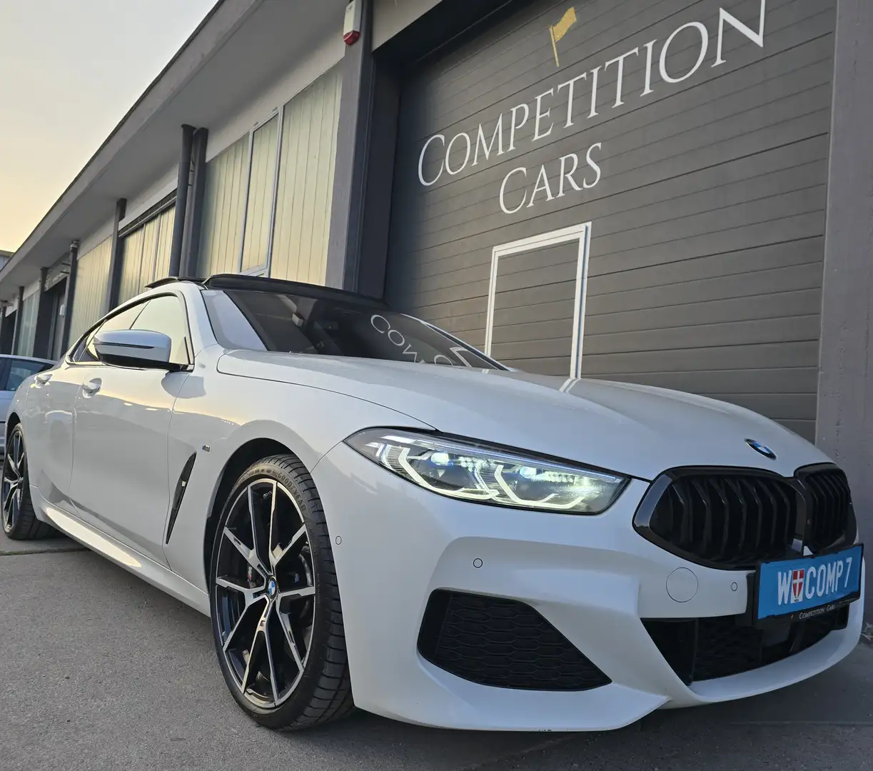 BMW 840 840d*M-PAKET, xDrive, PANO, LASER, HARMAN, KEYLESS Weiß - 1