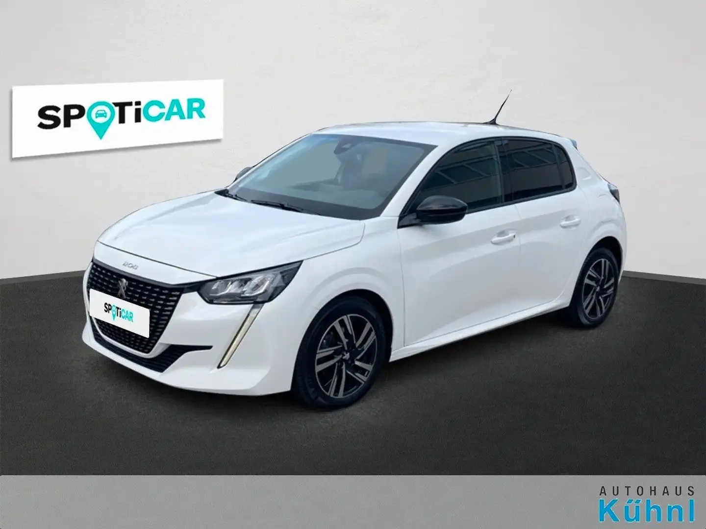 Peugeot 208 Allure BlueHDI 100 Diesel Weiß - 1