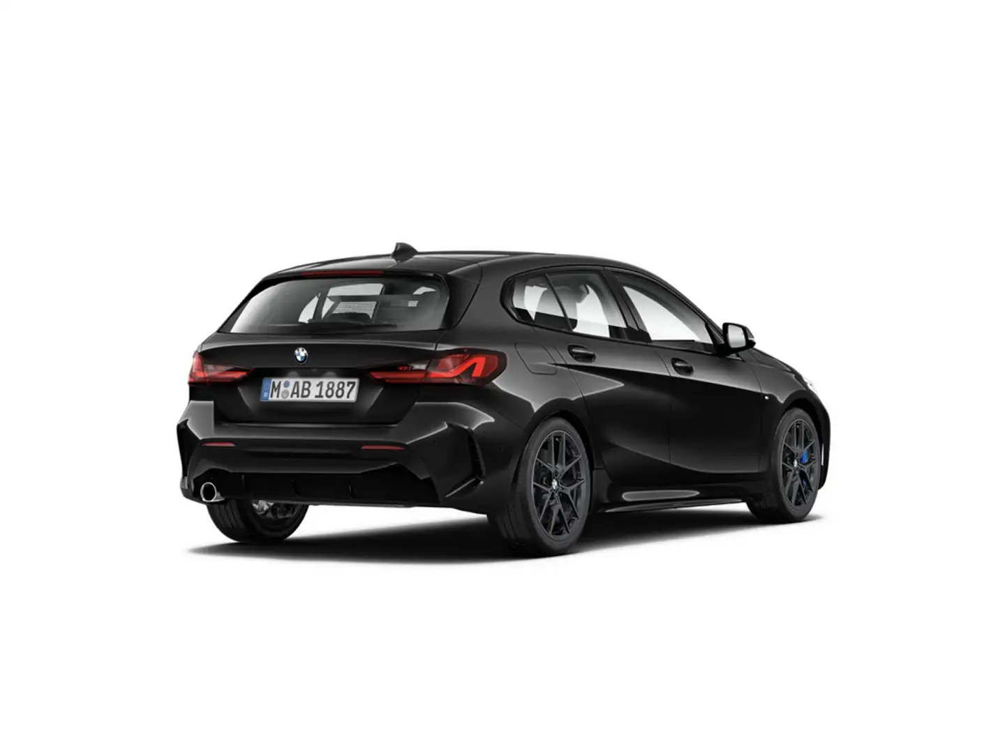 BMW 118 i M-Sport LED ACC NAVI H/K KAMERA KEYLESS Schwarz - 2