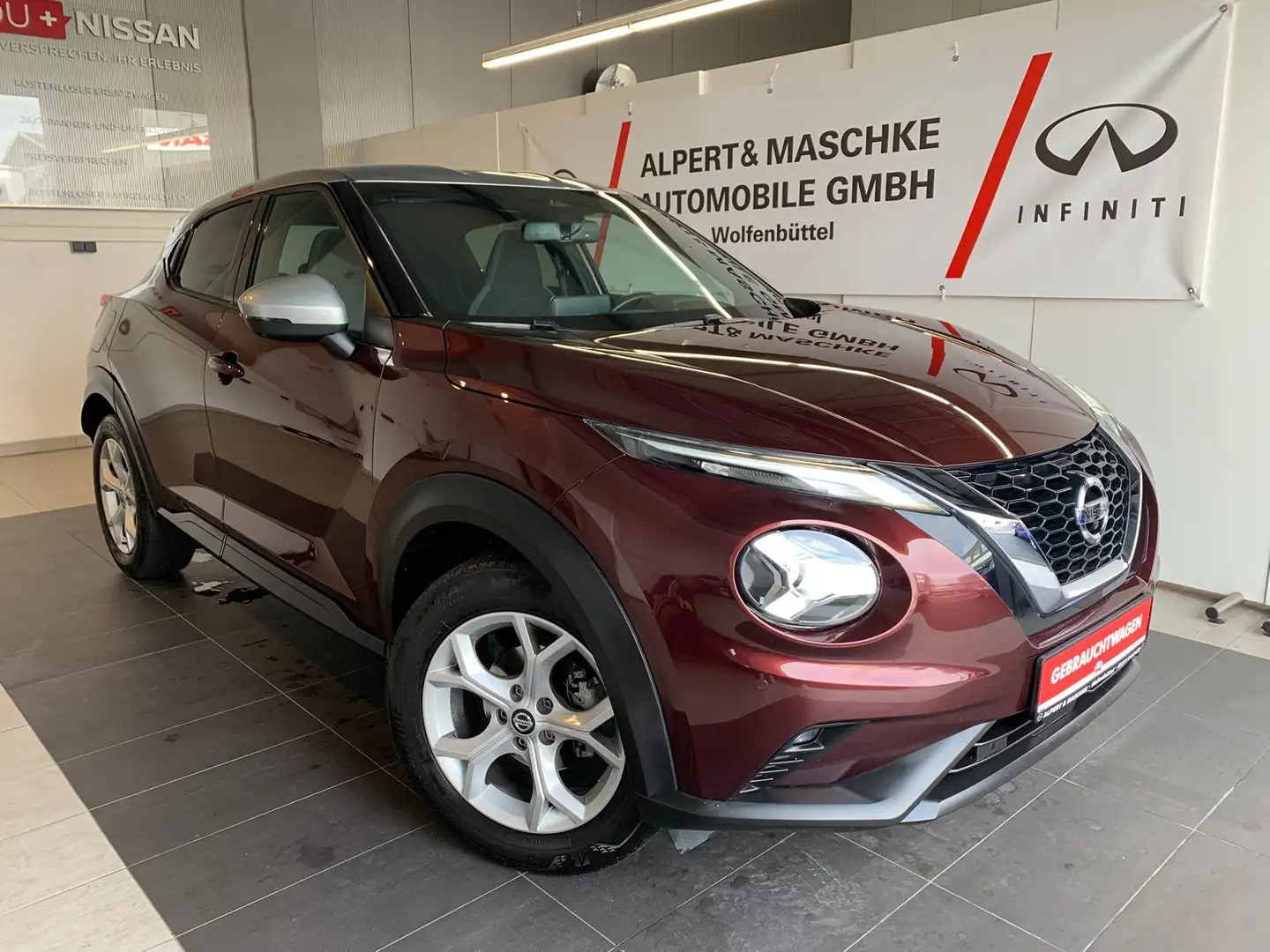 Nissan Juke N-Connecta 1,0 DIG-T /Navi/SHZ/360°Kam/ProPilot Rouge - 1
