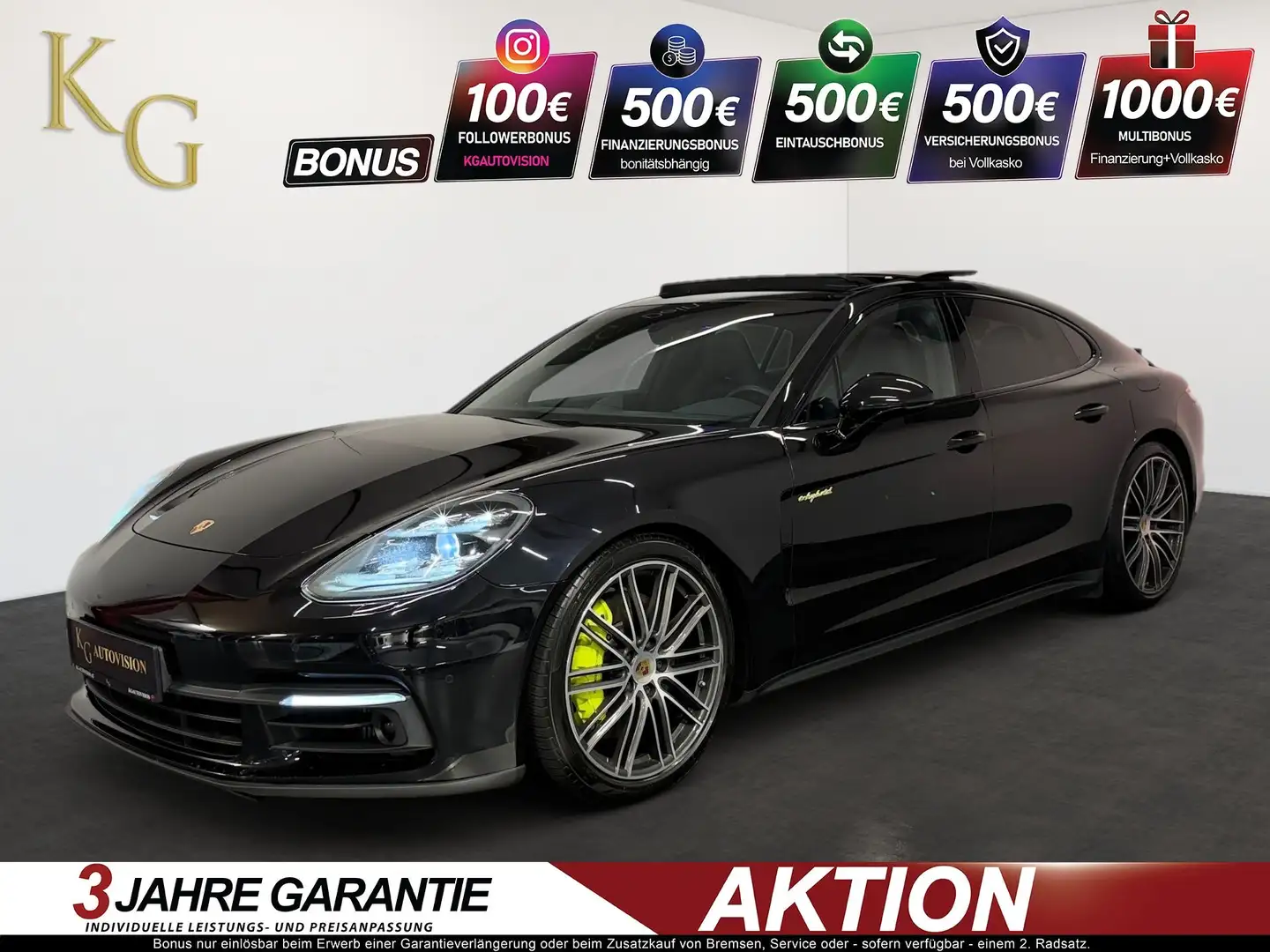 Porsche Panamera 2.9 4 E-Hybrid Sport AGA Sport Chrono Schwarz - 1