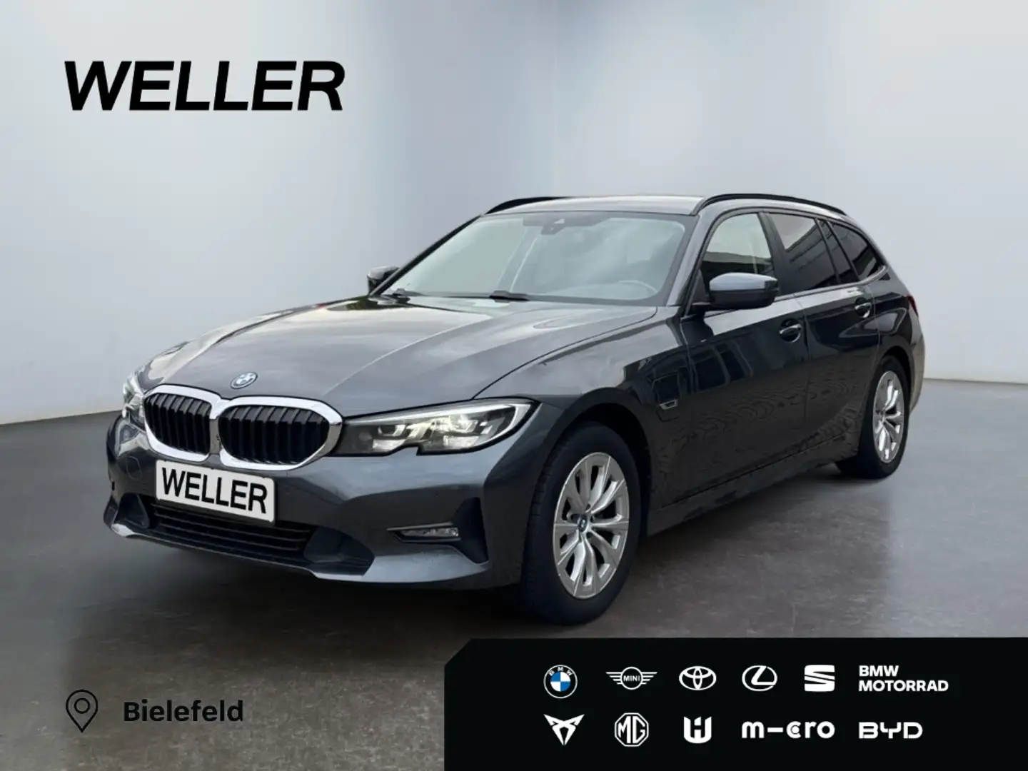 BMW 320 e Touring Advantage *LED*Kamera*PDC*SHZ*Navi* Grau - 1