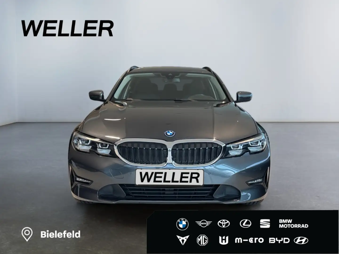 BMW 320 e Touring Advantage *LED*Kamera*PDC*SHZ*Navi* Grau - 2