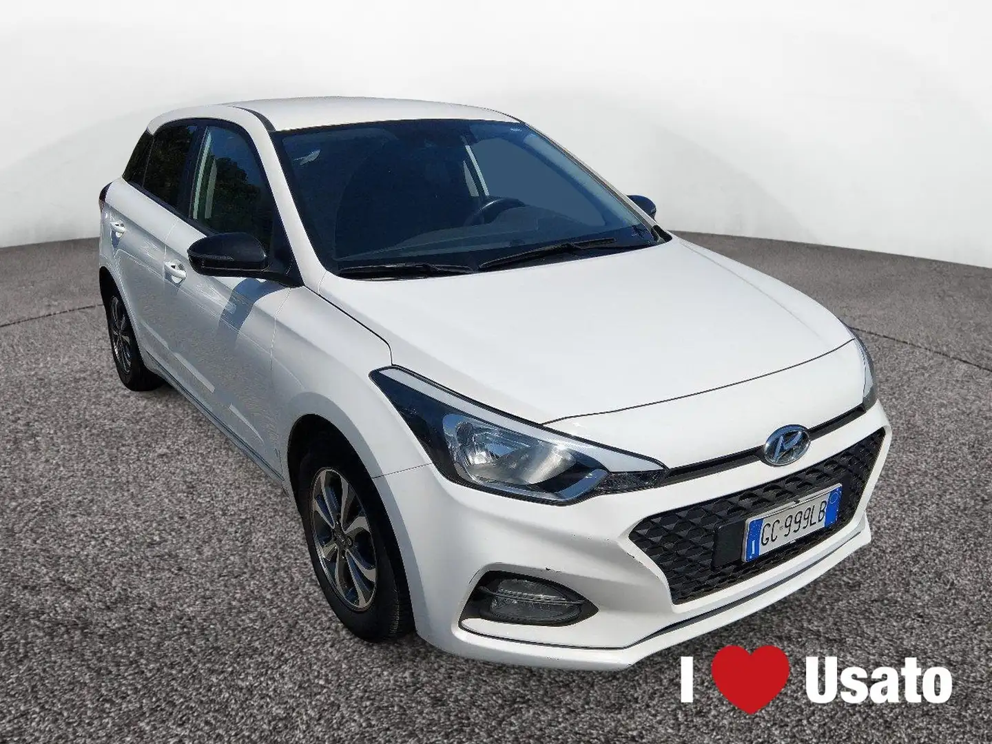 Hyundai i20 II 2018 5p 1.2 mpi Connectline econext Gpl 73cv Bianco - 2