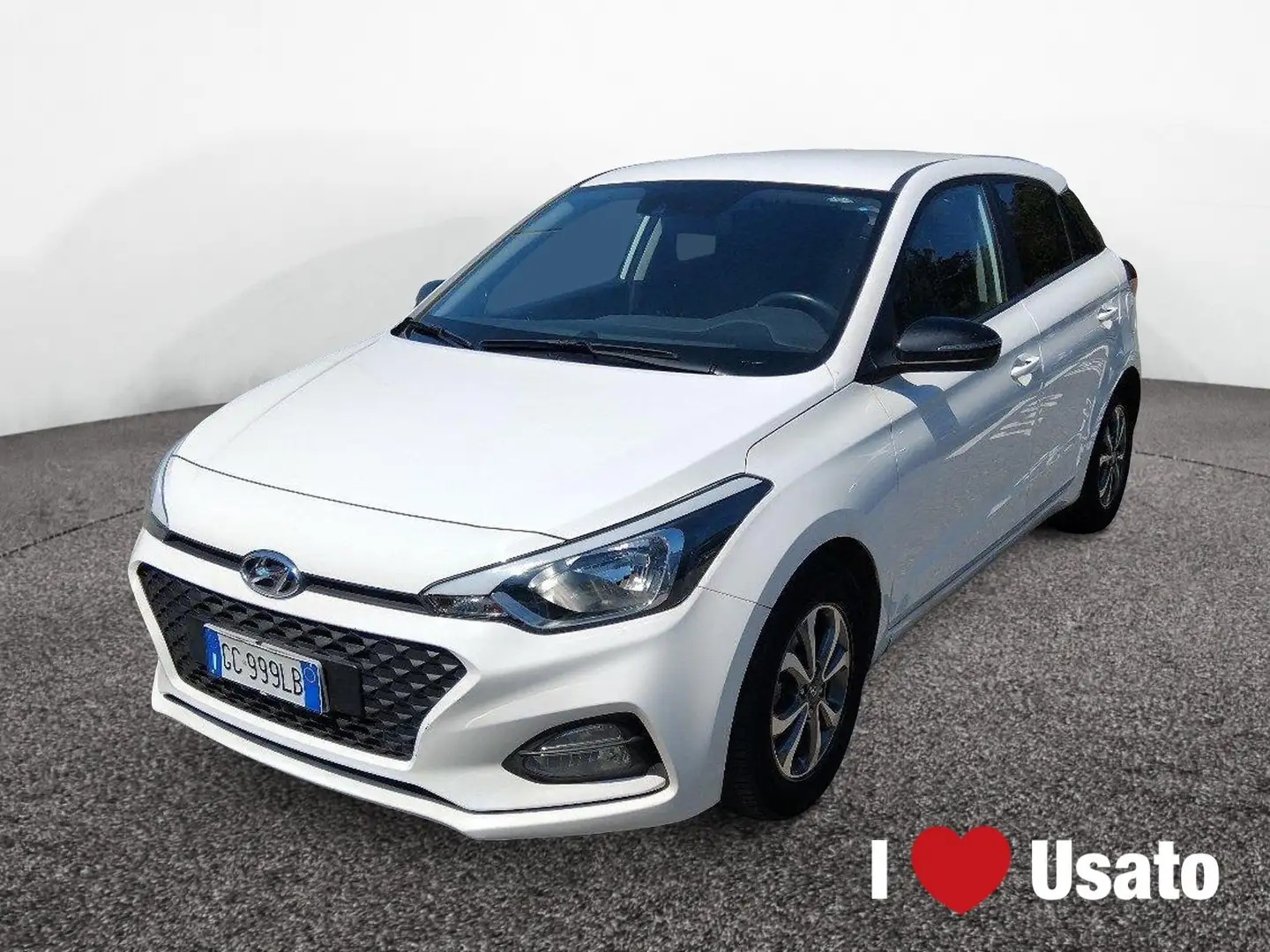 Hyundai i20 II 2018 5p 1.2 mpi Connectline econext Gpl 73cv Bianco - 1