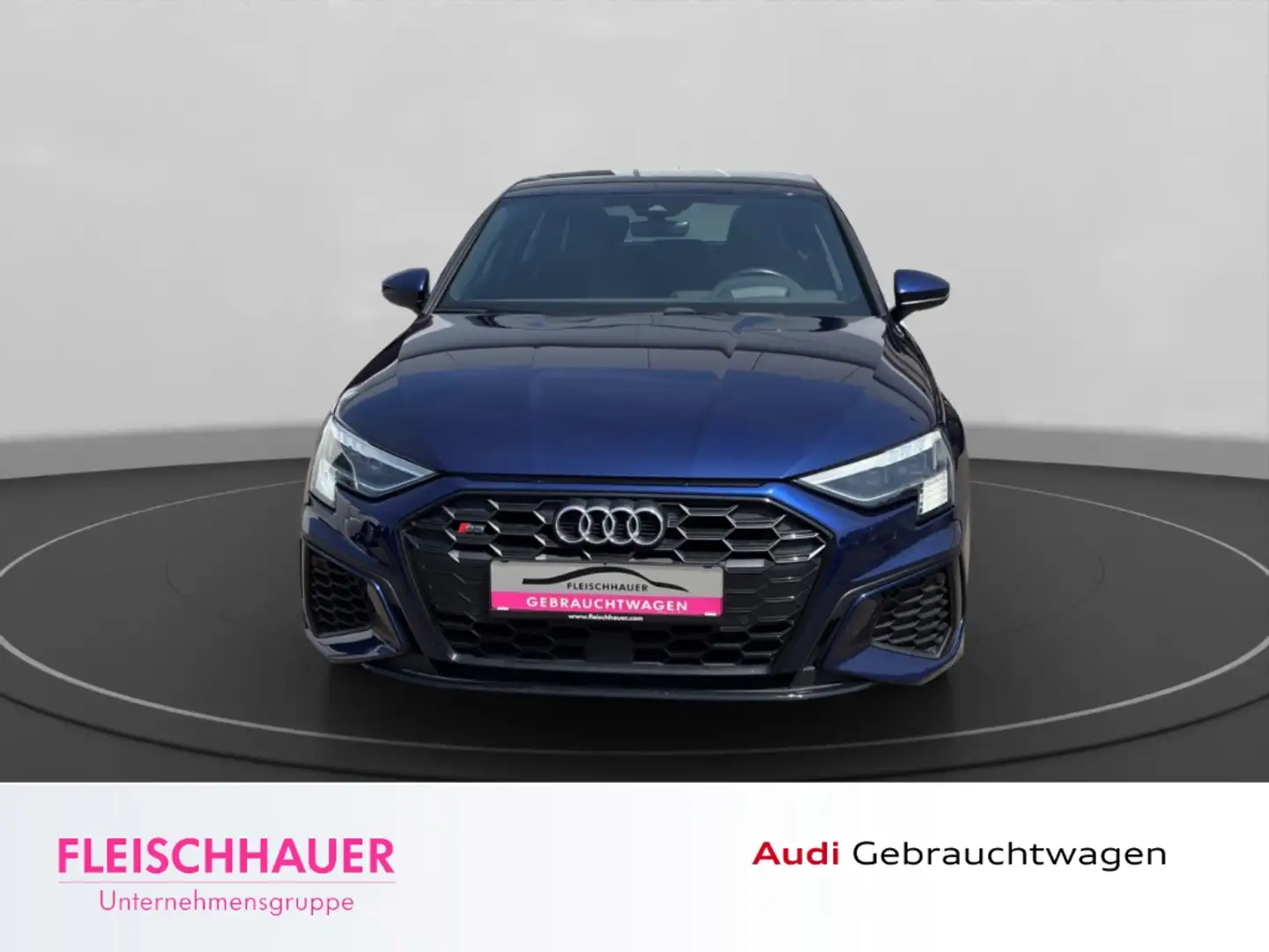 Audi S3 2.0 quattro Sportback TFSI S tronic+SHZ+ACC Blau - 2