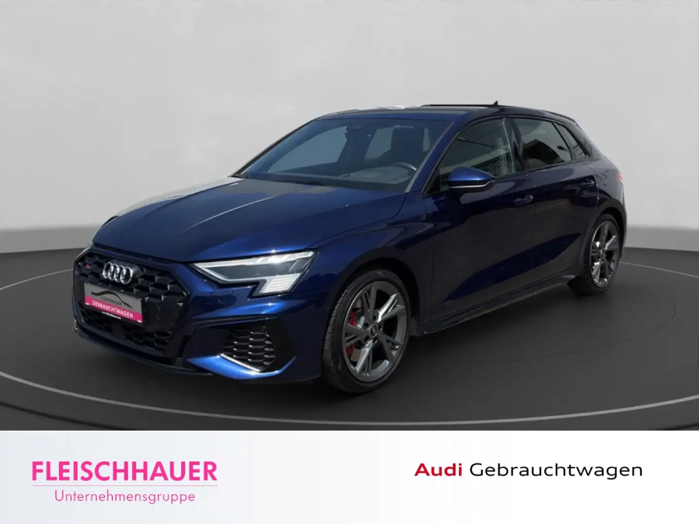 Audi S3 2.0 quattro Sportback TFSI S tronic+SHZ+ACC Blau - 1