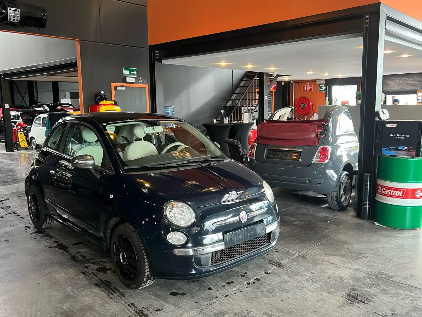 Fiat 500 1.2i Pop Stop//12 MOIS DE GARANTIE Bleu - 1