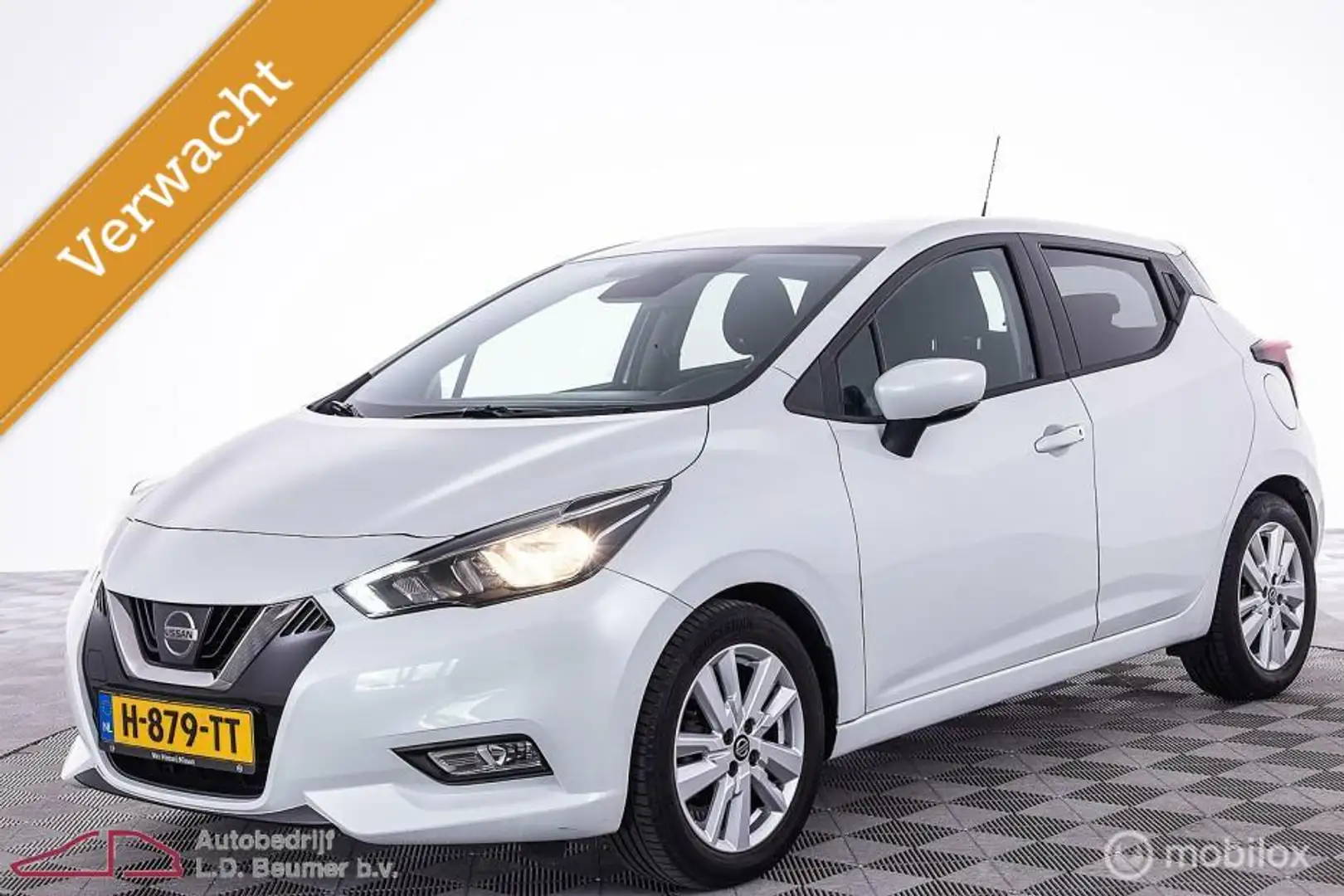 Nissan Micra 1.0 IG-T N-Connecta *NL, RIJKLAARPRIJS!* Blanc - 1