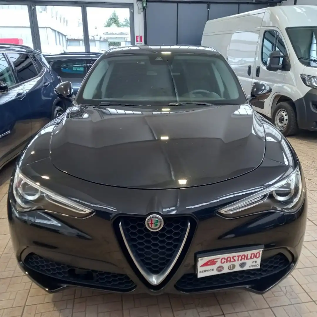 Alfa Romeo Stelvio 2.2 Turbodiesel 160 CV AT8 RWD Sport-Tech Nero - 1