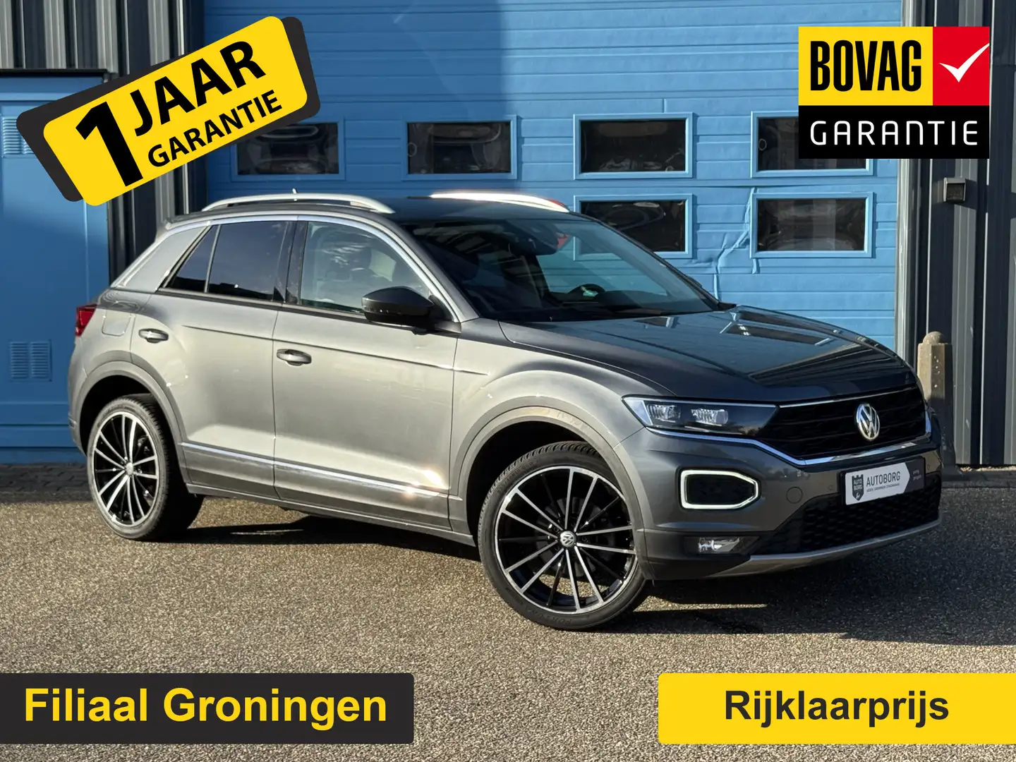 Volkswagen T-Roc 1.5 TSI Sport GRATIS Afleverpakket! Trekhaak | Ada Gris - 1
