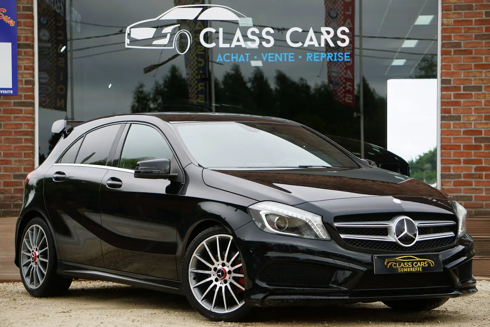 Mercedes-Benz A 180 ESSENCE AMG LINE KIT AERO NAVI XENON GARANTIE 1 AN Noir - 2