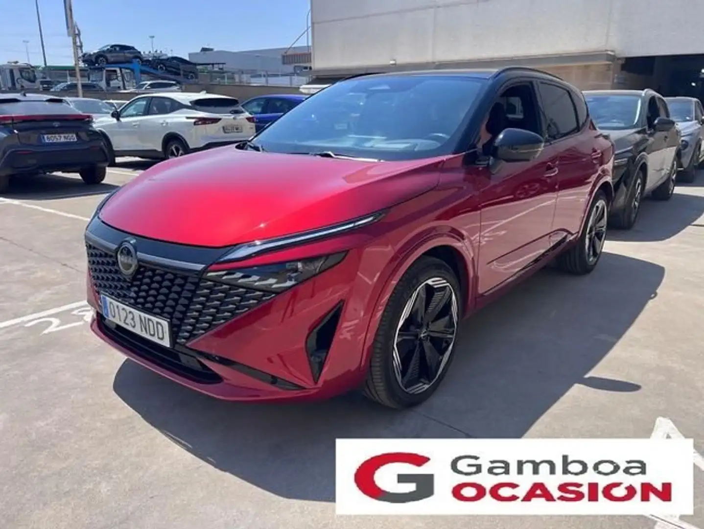 Nissan Qashqai DIG-T 103kW (140CV) mHEV 4x2 N-Design Rojo - 1