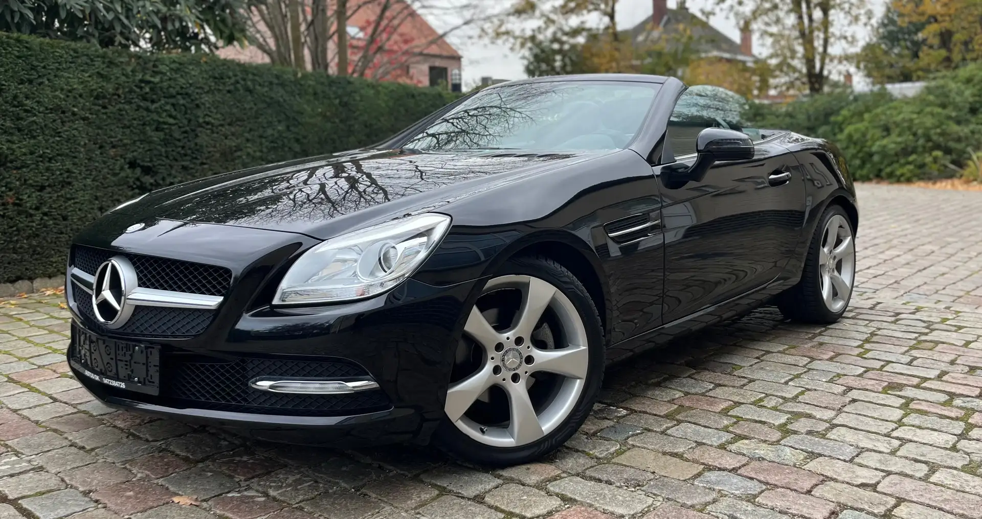 Mercedes-Benz SLK 200 Cabrio Automaat ### 52000 km ### Zwart - 1