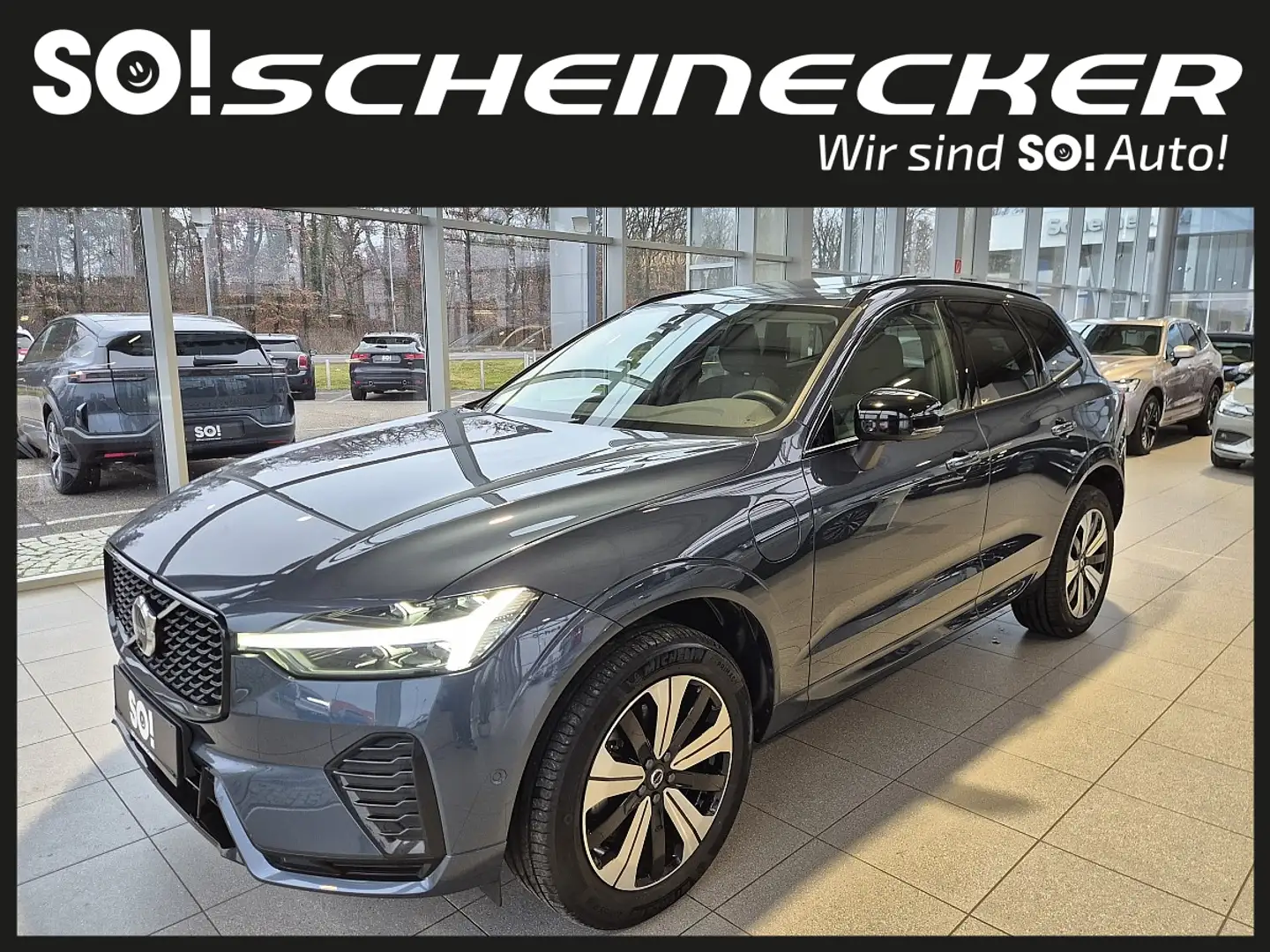 Volvo XC60 T6 AWD PHEV Plus Dark Aut. Blau - 2