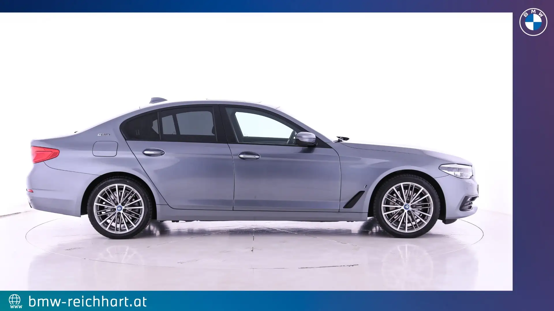 BMW 530 530e Bleu - 2