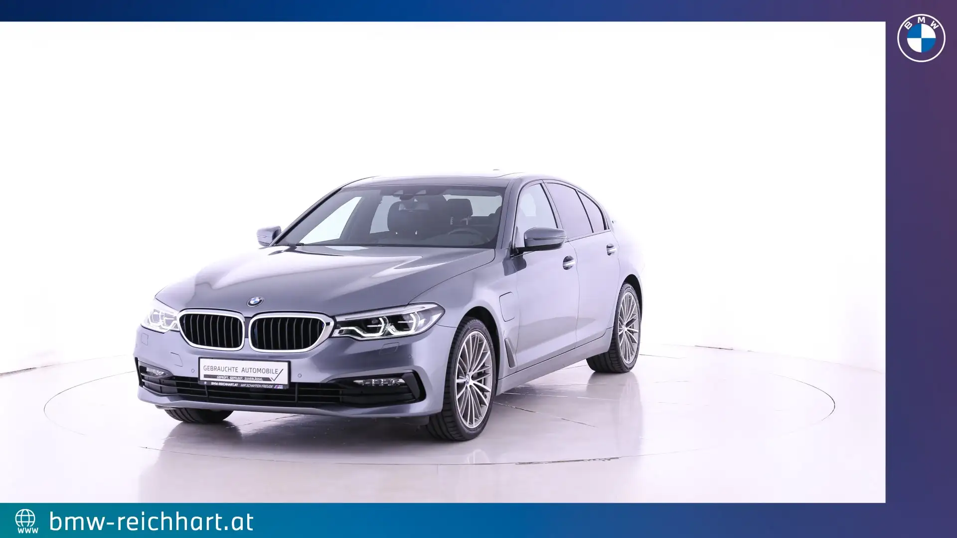 BMW 530 530e Bleu - 1