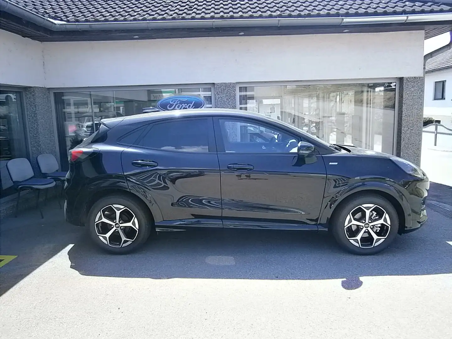 Ford Puma 1,0 EcoBoost Hybrid ST-Line Zwart - 2