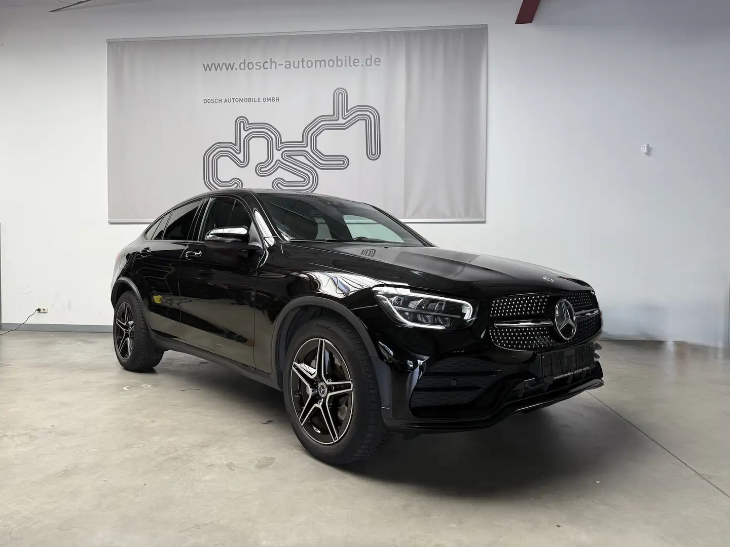 Mercedes-Benz GLC 200 4M Coupe AMG/KAMERA/AHK/NAVI/LED/ Noir - 1