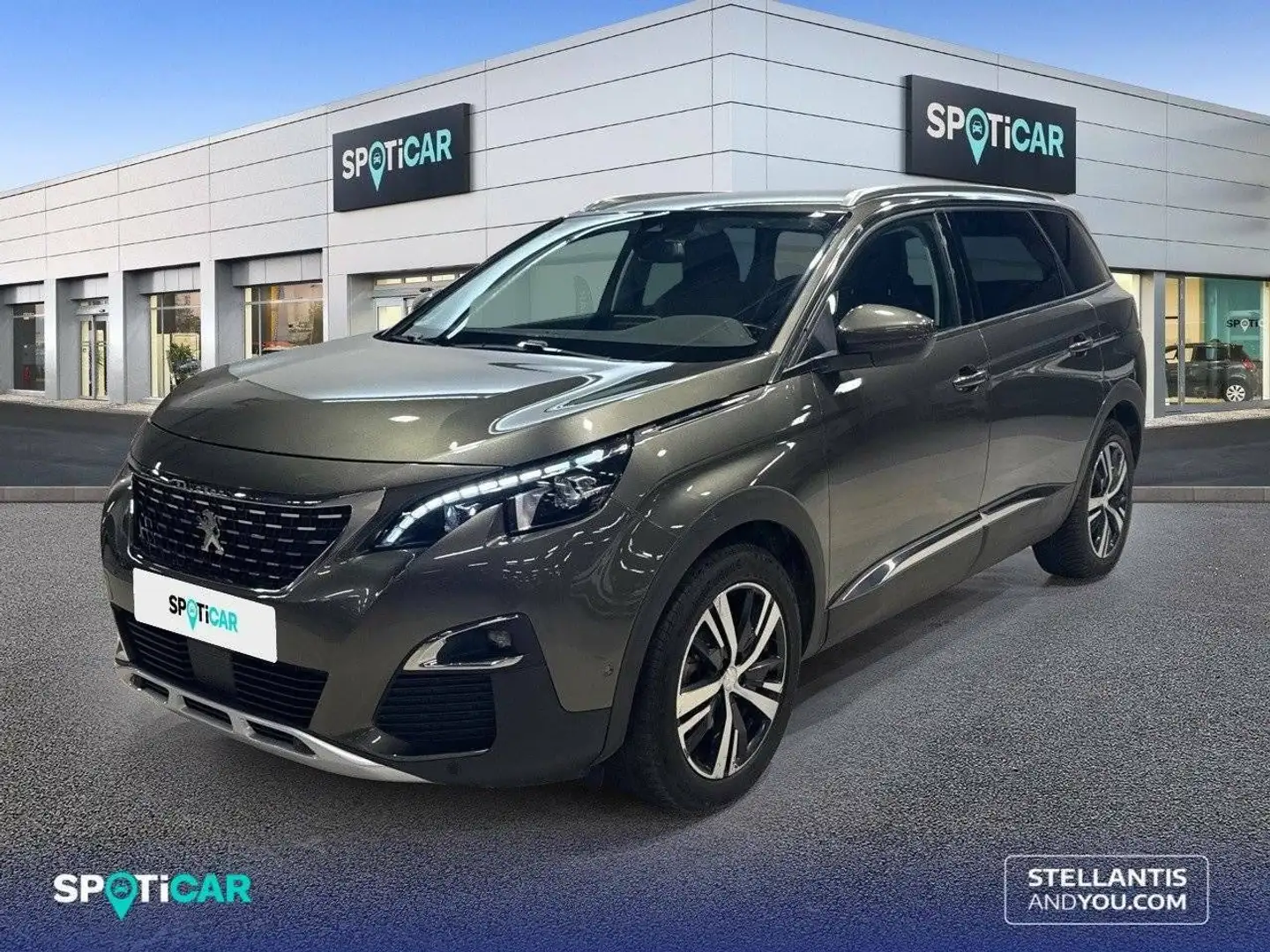 Peugeot 5008 1.2 PureTech S&S Allure 7 pl. 130 Gris - 1