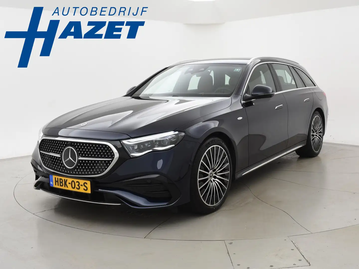 Mercedes-Benz E 300 Estate 300de 313 PK AMG-LINE PRESTIGE PLUS MBUX HY Blauw - 1