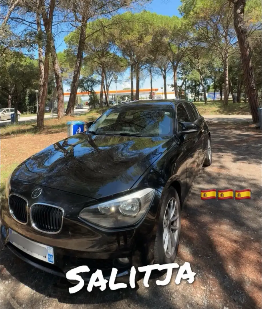 BMW 114 Czarny - 1