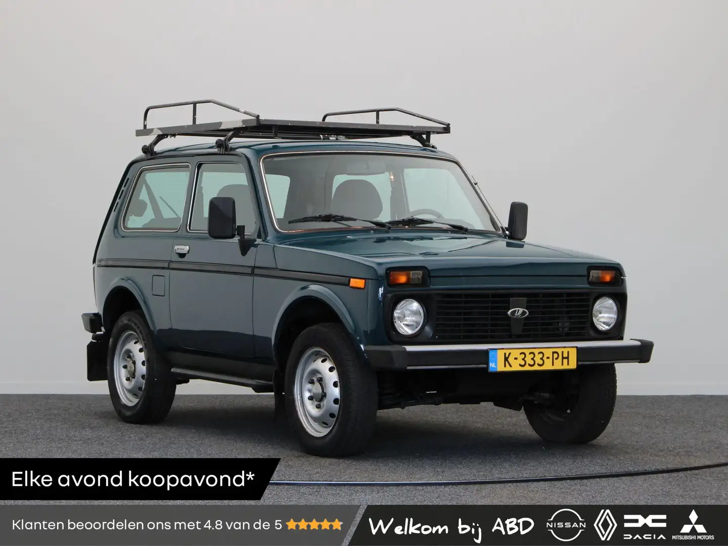 Lada Niva 1.7i 4x4 | Vierwielaandrijving | Stuurbekrachtigin Groen - 1
