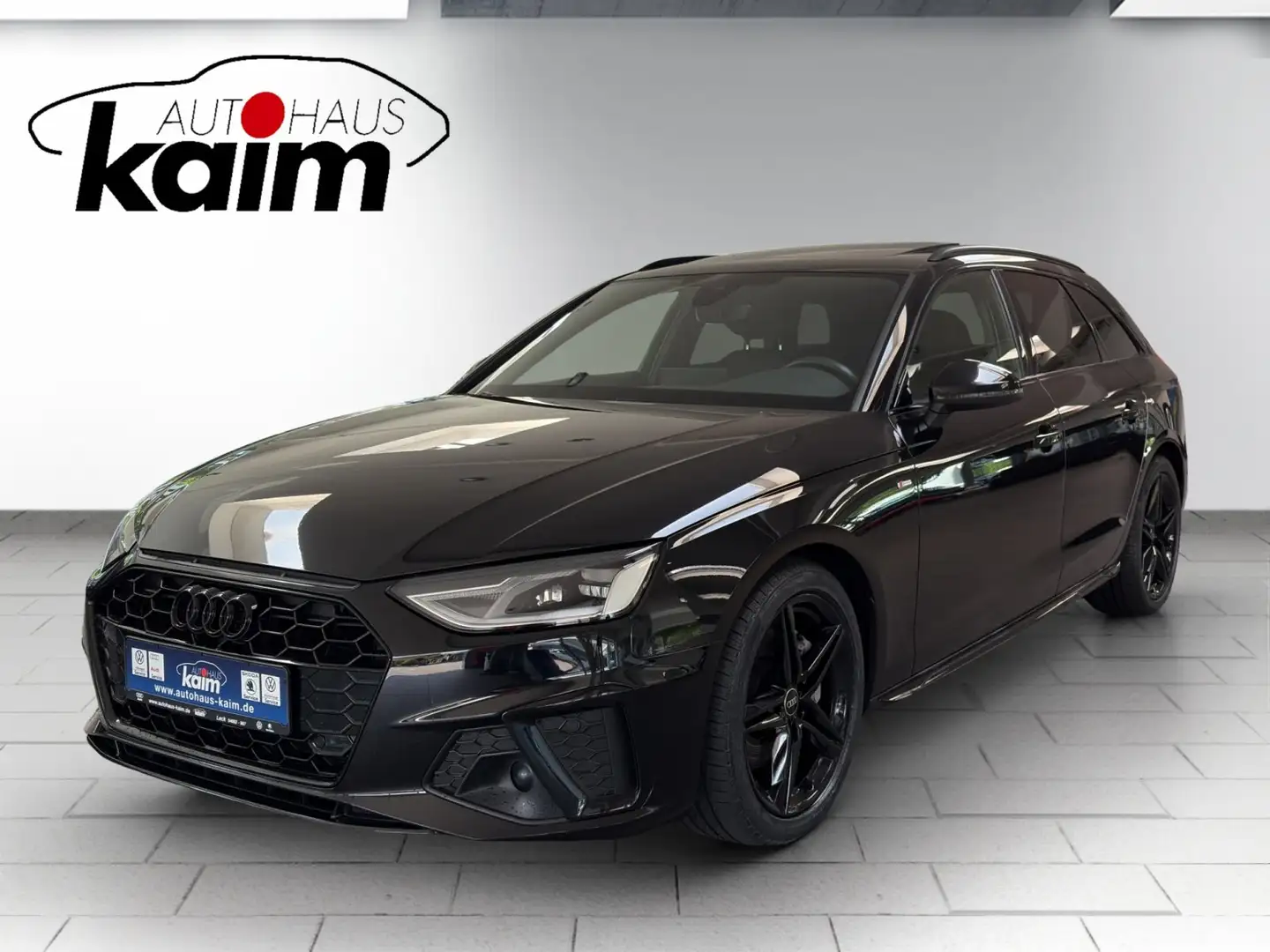 Audi A4 Avant 40 2.0 TDI S line Negro - 1