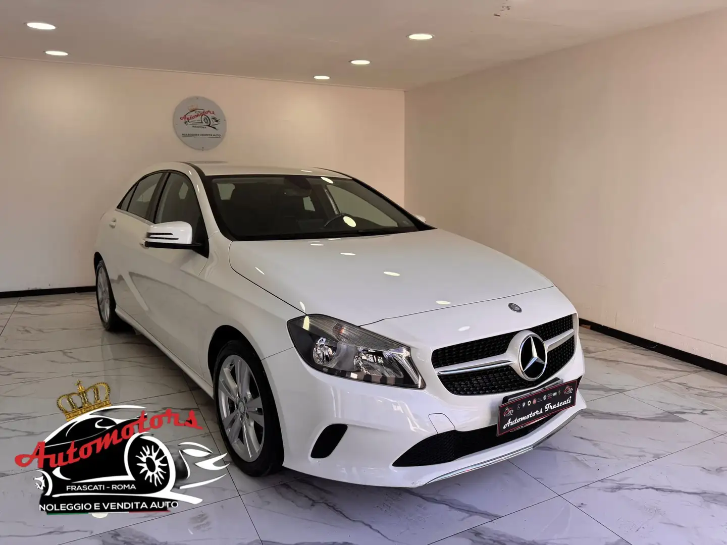 Mercedes-Benz A 180 d-EURO 6-IVA ESPOSTA-2017 Blanc - 1