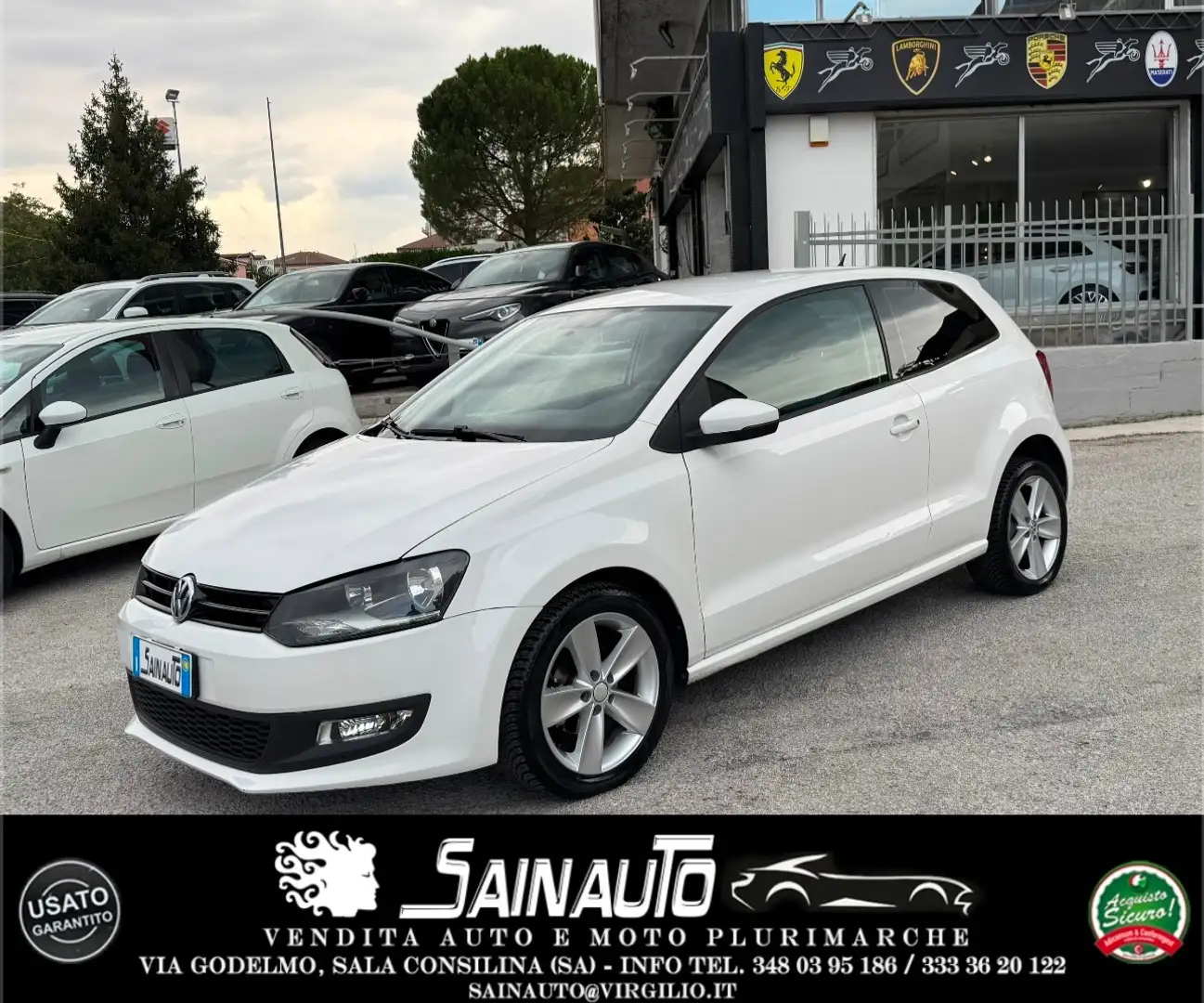 Volkswagen Polo Polo 3p 1.2 tdi Comfortline 75cv Garanzia 24 Mesi Wit - 1