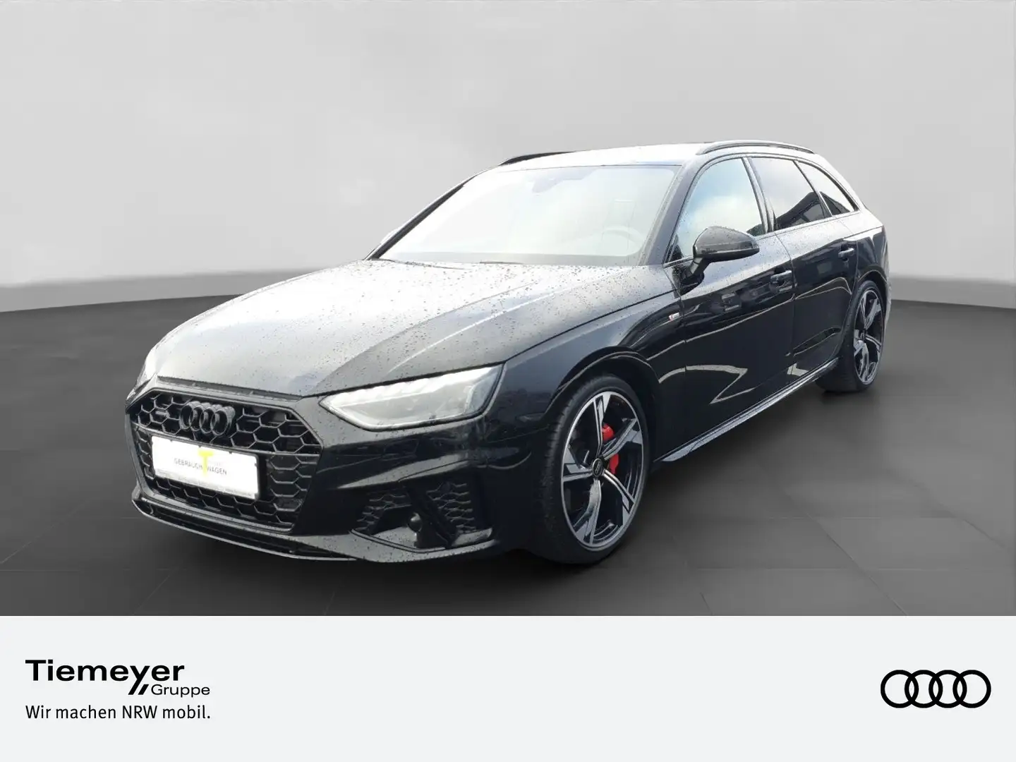 Audi A4 40 TFSI Q 2x S LINE LM19 AHK MATRIX-LED Schwarz - 1