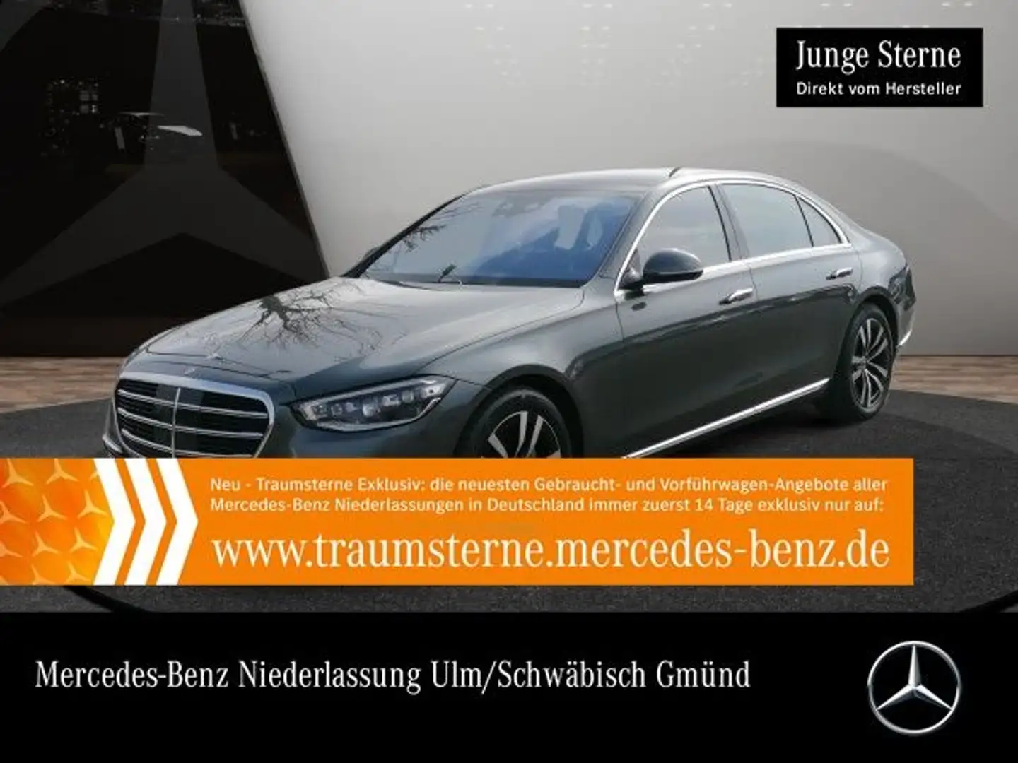 Mercedes-Benz S 500 L 4M PANO+DIGITAL-L+BURMESTER3D+FAHRASS+19" Szürke - 1