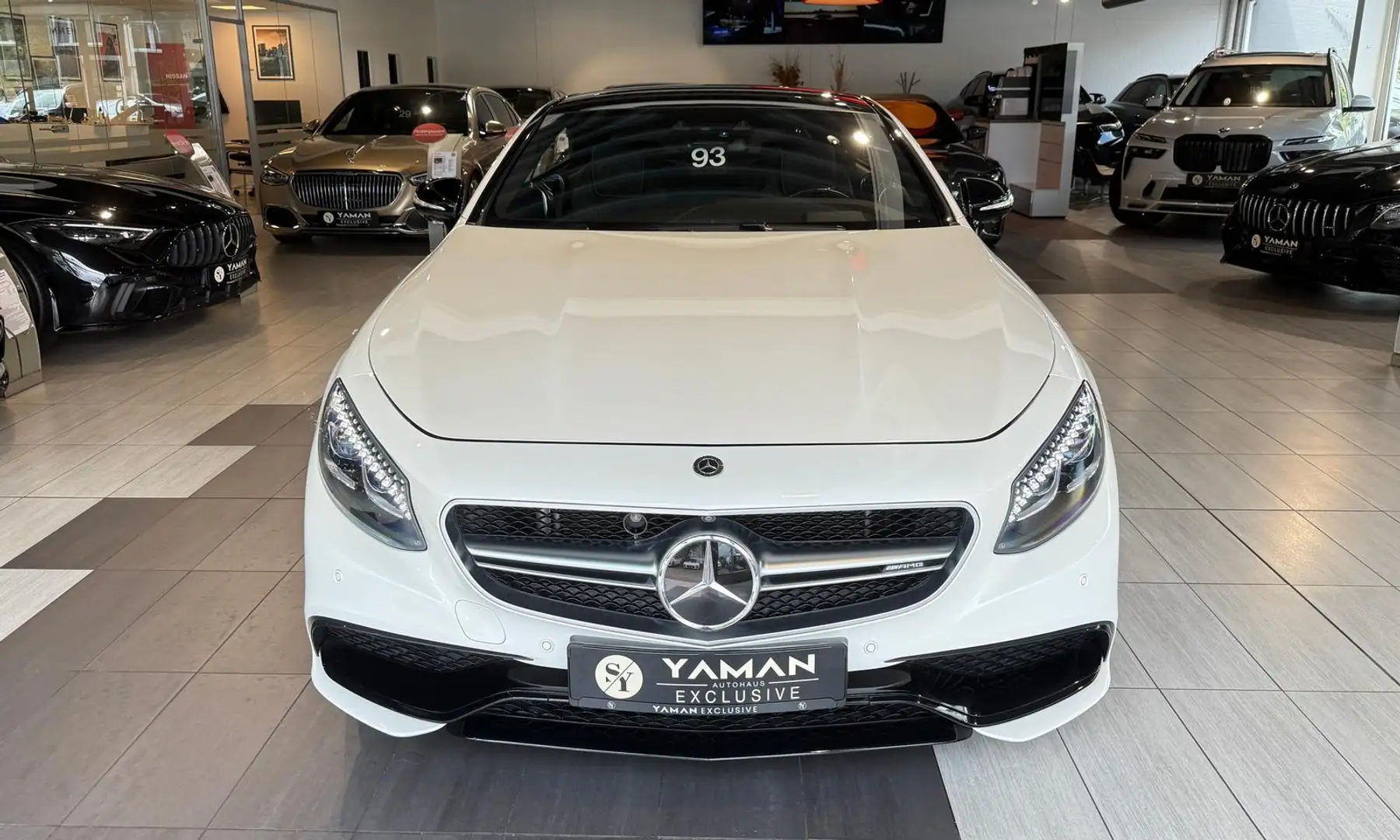 Mercedes-Benz S 63 AMG 4M Coupe*Pano-Magic Sky*HuD*StHzg*360°* Blanc - 2