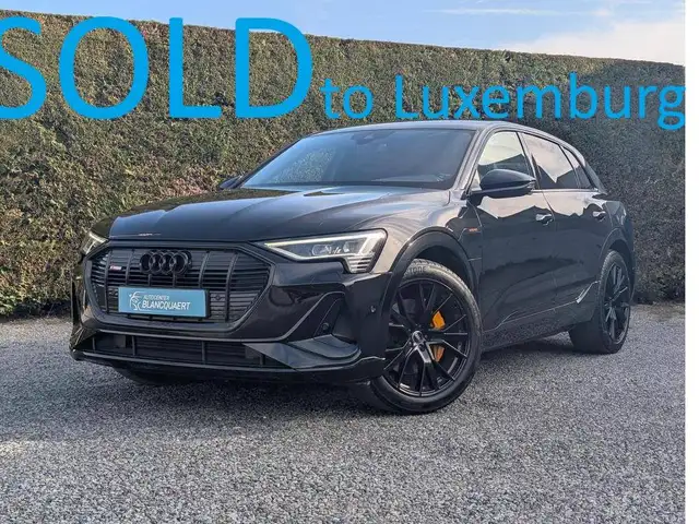 Audi Q8 e-tron !verkocht! e-tron black edition - 2x s-line - trekhaak