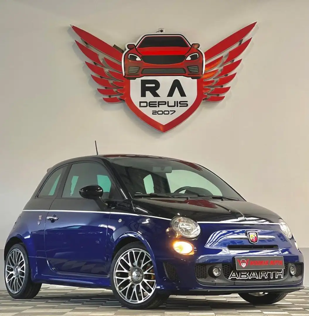 Fiat 500 595 ABARTH 1.4 TURBO CUSTOM 140CH Azul - 1