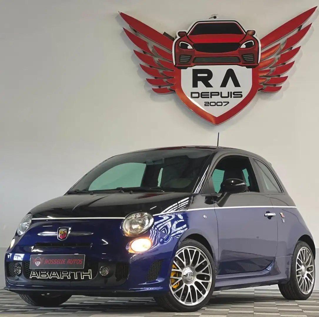 Fiat 500 595 ABARTH 1.4 TURBO CUSTOM 140CH Azul - 2