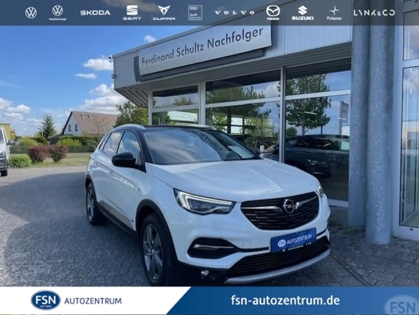 Opel Grandland X 1.6 Turbo Hybrid 4 Elegance BiLED LEDER NAVI ACC Beyaz - 1