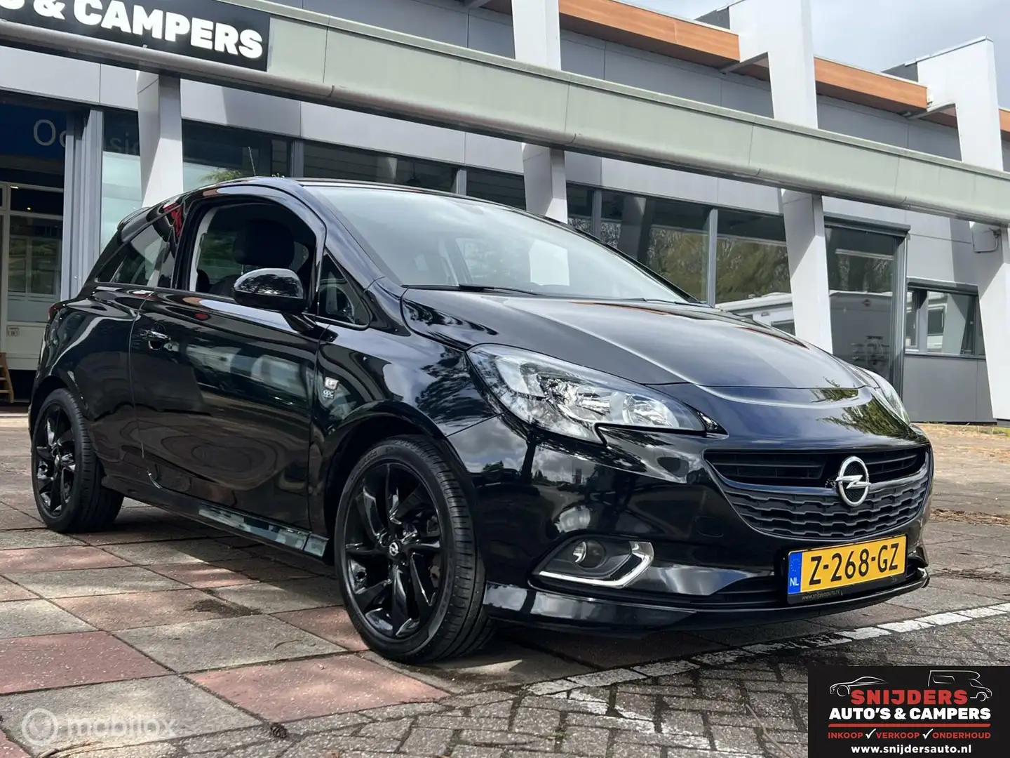Opel Corsa 1.4 Turbo opc pakket Zwart - 2