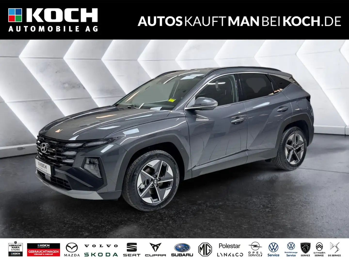 Hyundai TUCSON 1.6 TGDI AUT MJ26 LED 18" ALU SH TOTW NAVI Grau - 1