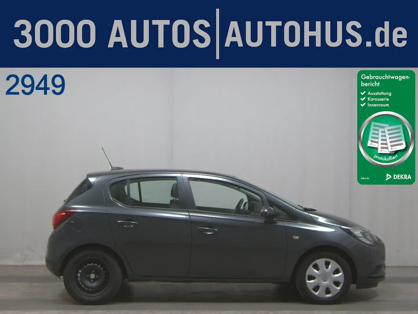 Opel Corsa 1.3 CDTI Edition Navi PDC Shz Grau - 1