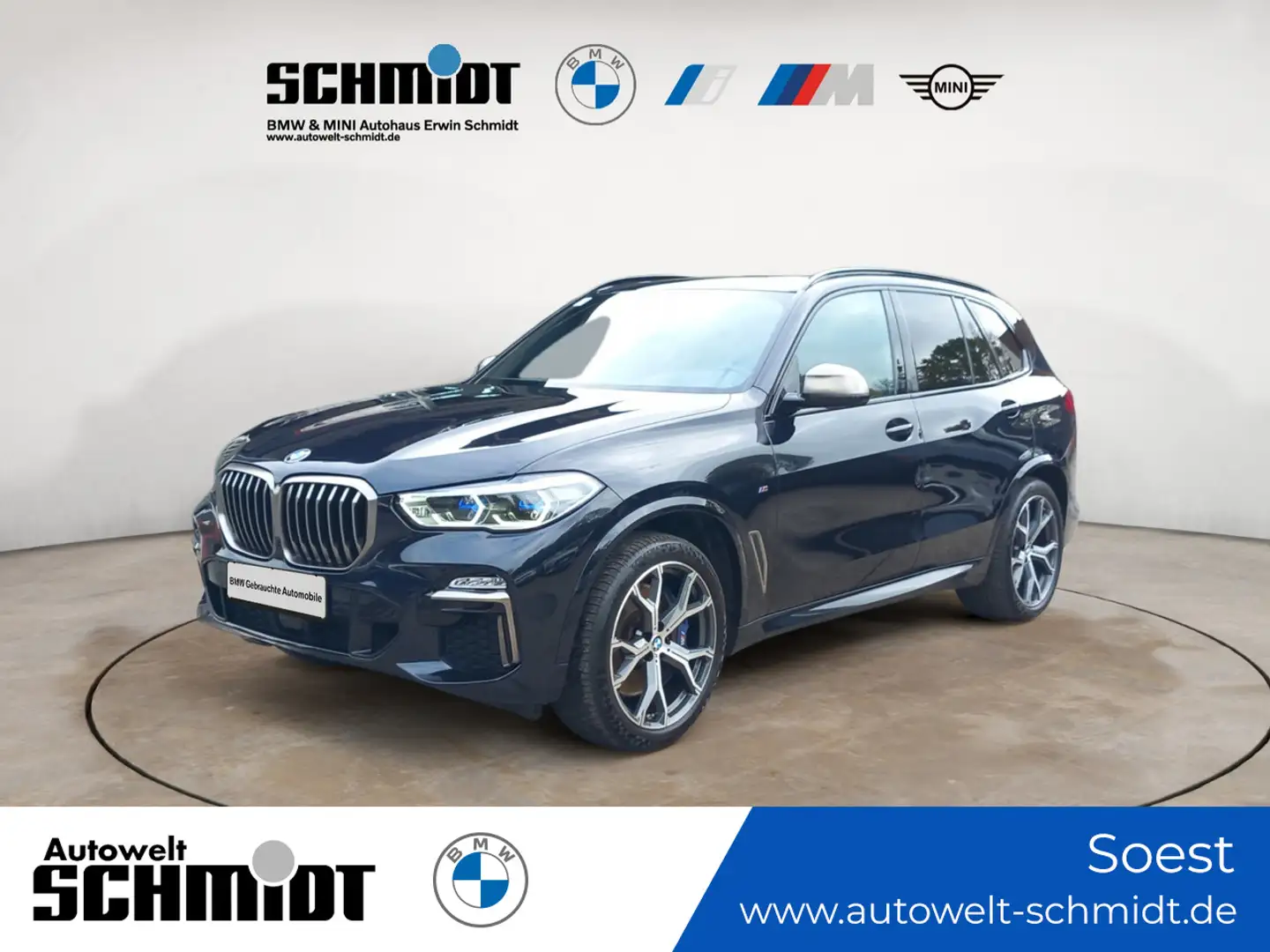 BMW X5 M50d Innovationsp. + GARANTIE Noir - 1