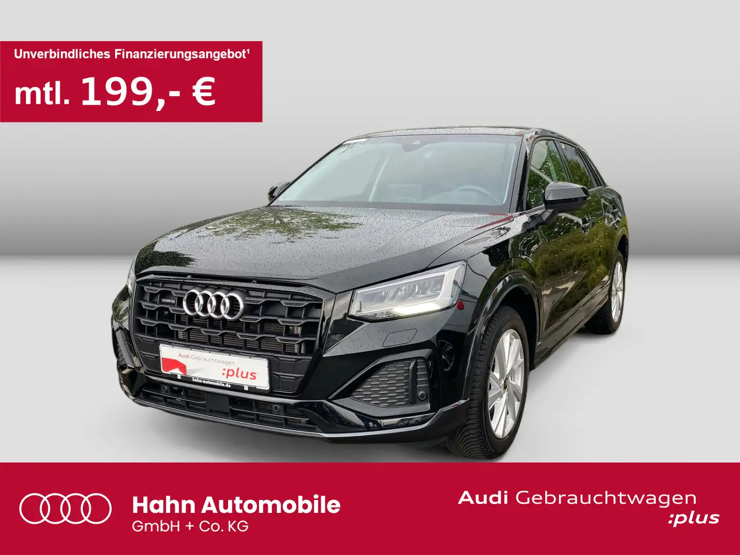 Audi Q2 35 TDI S-tronic quattro advanced AHK LED Navi Schwarz - 1