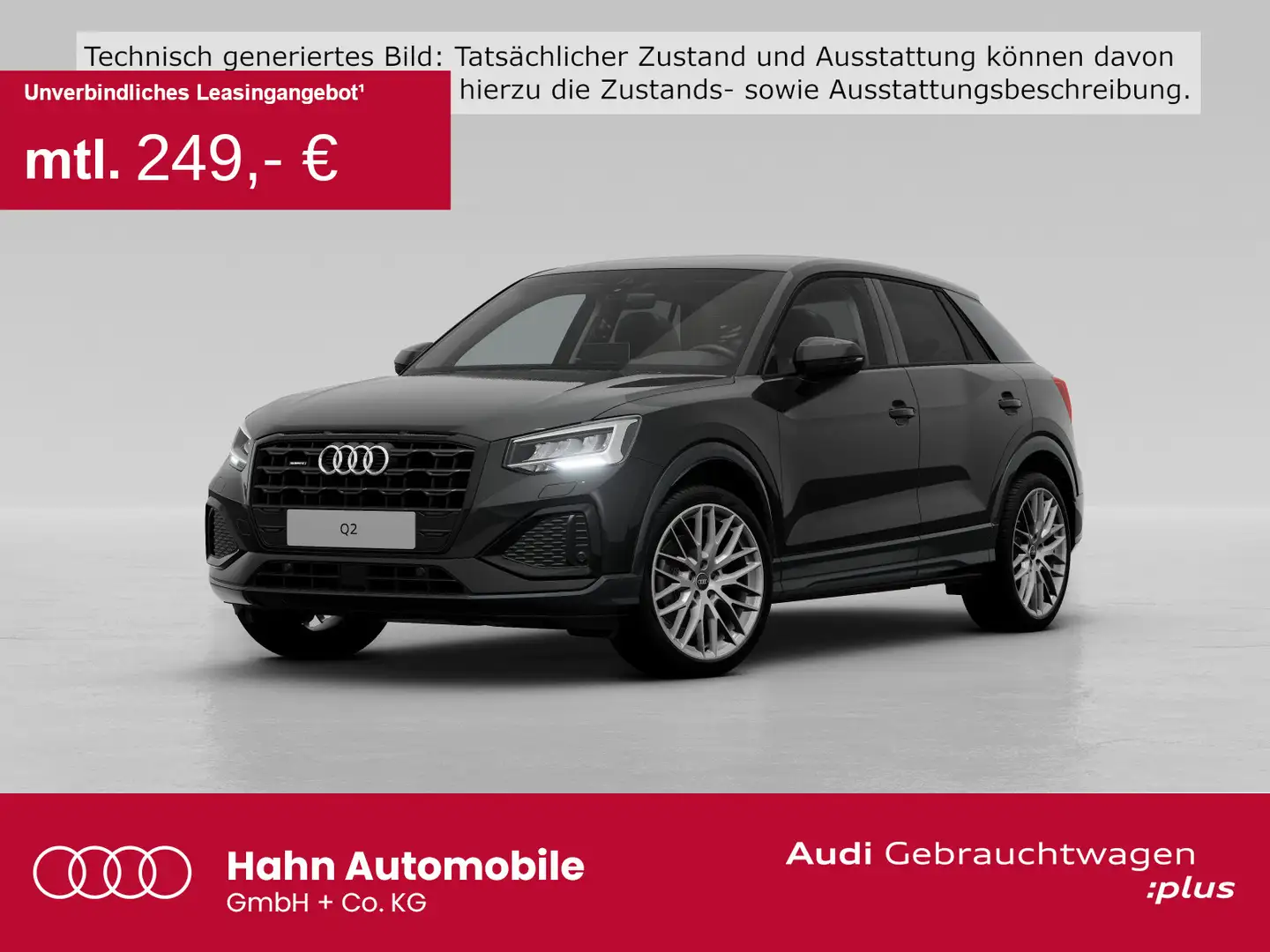 Audi Q2 35 TDI S-tronic quattro advanced AHK LED Navi Schwarz - 1
