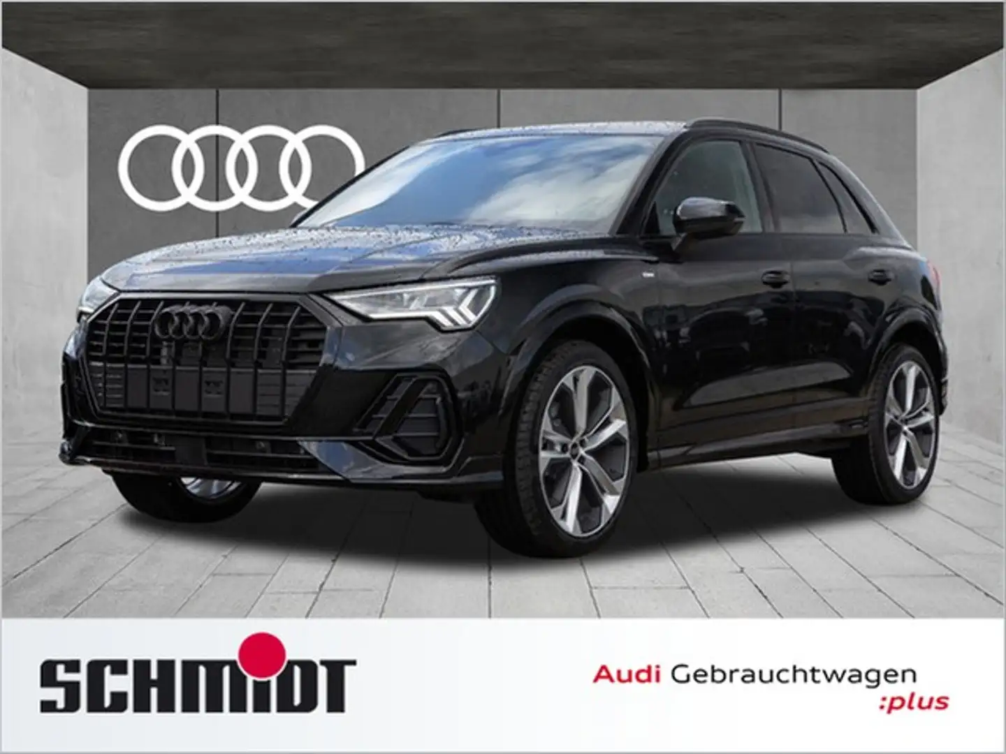 Audi Q3 35 TFSI S line AHK, SONOS, LM20 Schwarz - 1