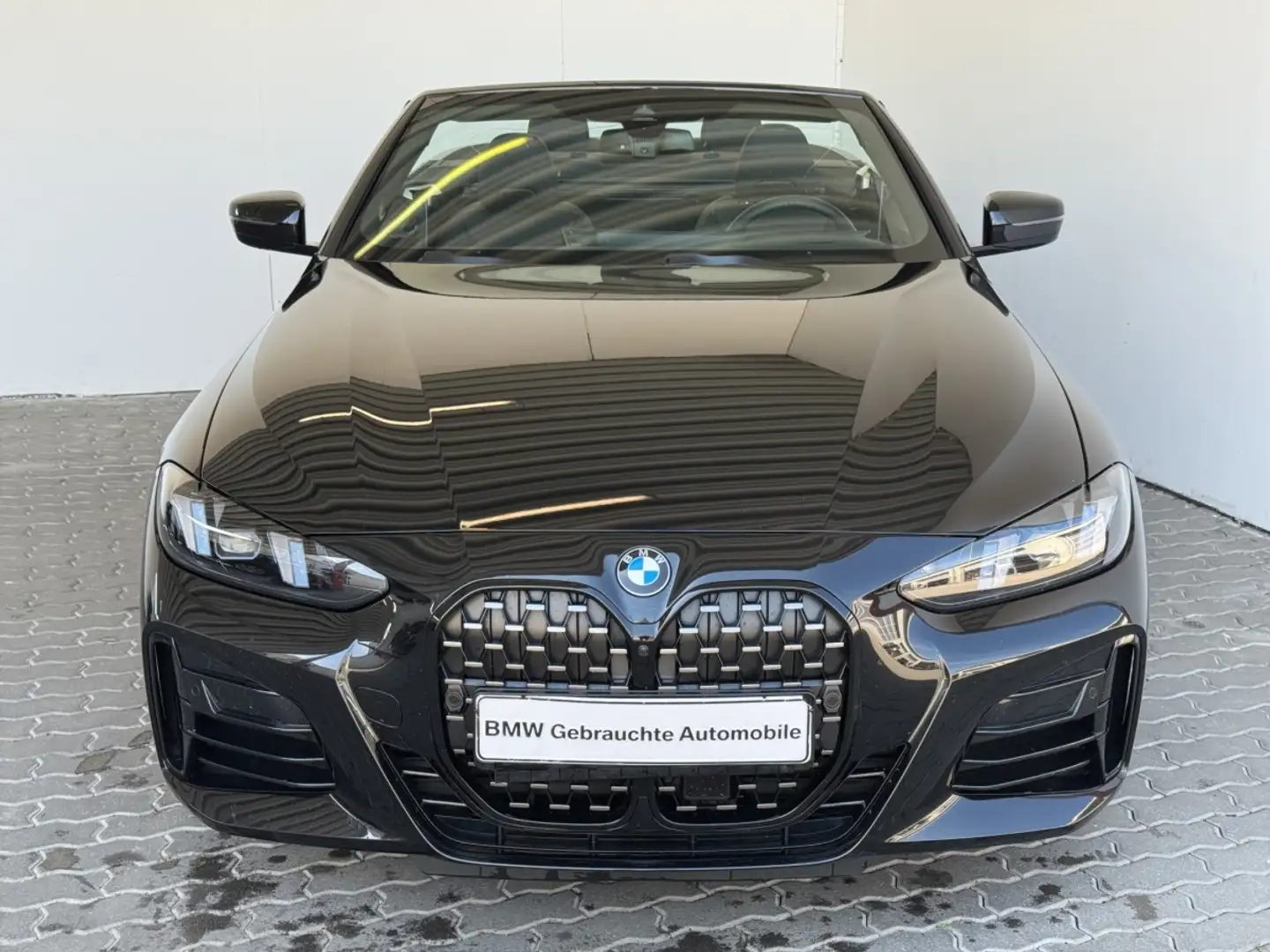 BMW 430 dA Cabrio M Sport LiveCock.ACC.LED.ParkAss.SH Schwarz - 1