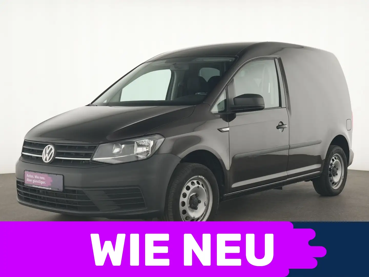 Volkswagen Caddy Tempomat|Klima|Berganfahr-Assistent Schwarz - 1